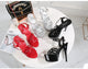 Shoes Women Stiletto sandals Striptease Walking Show Sandals Model high-heeled Shoes Sandals Platform Wedding Shoes Female New