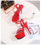 Shoes Women Stiletto sandals Striptease Walking Show Sandals Model high-heeled Shoes Sandals Platform Wedding Shoes Female New