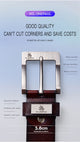 New Trend Men's High Quality Buckled Jeans Leather Casual Belt Business Cowboy Belt Men's Fashion Designer