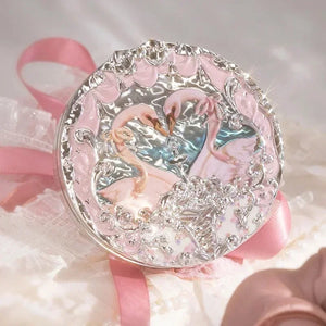Flower Knows All series Swan Ballet Velvet Embossed Blush Matte Makeup Pressed Blusher Powder Pallet Women Gift Set