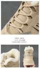 Winter New Women High Top Snow Boots Warm Plush Woman Comfortable Sneakers Waterproof Cottom Shoes Fashion Female Footwear 2025