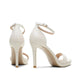 High-heeled Shoes Women Summer Footwear Stiletto Platform Buckle Sandals Elegant Party Dress Women Shoe Small Size 32 Designer