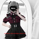 3-Color Sweet Gothic Lolita Coord Set, Off Shoulder Lace Blouse & High Waist Skirt, Kawaii Japanese Style Two Piece Outfit S-XL