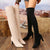 Sexy Pointed Toe Slim Over The Knee Boots Women Autumn Winter Super High Heels Long Boots Woman Fashion Thigh High Botas Mujer
