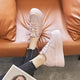 Koznoy 8cm Cow Genuine Leather Comfy Casual Breathable Platform Autumn Fall Ladies Vulcanize Women Chunky Sneakers High Brand