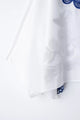 HH Women's 2-piece Set Of Blue Embroidered Single-breasted Loose Shirt + Chic High-waisted Loose Pleated Street Skirt Suit