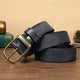 3.3CM Fashion Men High Quality Genuine Leather Belt Luxury Designer Belts Men New Copper Buckle Strap Male Jeans For Man Cowboy