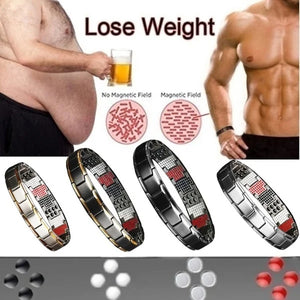 Charm bracelet Health Energy Bangle Arthritis Twisted Magnetic Exquisite Bracelet Male Gift Power Therapy Magnets Men Bracelet