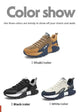 Men's Comfortable Running Shoes Dad Sneakers Thick Sole Breathable Low Cut Spring Autumn Season Sporty Casual Shoes