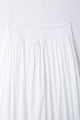 HH Women's 2-piece Set Of Blue Embroidered Single-breasted Loose Shirt + Chic High-waisted Loose Pleated Street Skirt Suit