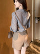 Fashion design Women Blouses for a Chic Look New elegant office ladies striped shirts tops