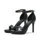 High-heeled Shoes Women Summer Footwear Stiletto Platform Buckle Sandals Elegant Party Dress Women Shoe Small Size 32 Designer