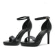 High-heeled Shoes Women Summer Footwear Stiletto Platform Buckle Sandals Elegant Party Dress Women Shoe Small Size 32 Designer
