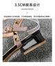 Summer high-heeled women's sandals Fashion brand design pointed rivet red casual shoes Large size 41-43