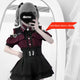3-Color Sweet Gothic Lolita Coord Set, Off Shoulder Lace Blouse & High Waist Skirt, Kawaii Japanese Style Two Piece Outfit S-XL