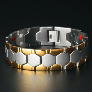 Charm bracelet Health Energy Bangle Arthritis Twisted Magnetic Exquisite Bracelet Male Gift Power Therapy Magnets Men Bracelet
