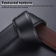 Belt, men's leather needle buckle double-sided cowhide belt, men's young people's business jeans belt, trendy youth