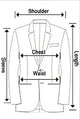 Gray Herringbone Wool Tweed Winter Suit Blazer Single Breasted Suit Jacket Formal Fashion Notch Lapel Coat for Wedding/Business