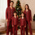 Family Christmas Pajamas Matching Sets Adult And Kids Xmas Red Plaid Button Shirts Tops+Pants Baby Romper Loungewear Pyjamas