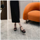 Women Sequin High-heeled Shoes Rhinestone Pumps Ladies Bling Party Shoes High-grade Wedding Banquet Dance Shoes Crystal
