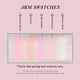 Flower Knows All series Swan Ballet Velvet Embossed Blush Matte Makeup Pressed Blusher Powder Pallet Women Gift Set