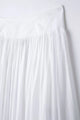 HH Women's 2-piece Set Of Blue Embroidered Single-breasted Loose Shirt + Chic High-waisted Loose Pleated Street Skirt Suit