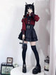 3-Color Sweet Gothic Lolita Coord Set, Off Shoulder Lace Blouse & High Waist Skirt, Kawaii Japanese Style Two Piece Outfit S-XL