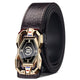 High-end And Atmospheric Men's Automatic Buckle Crocodile Pattern Belt New Men's Casual Wear Belt Fashion Youth Business Belt