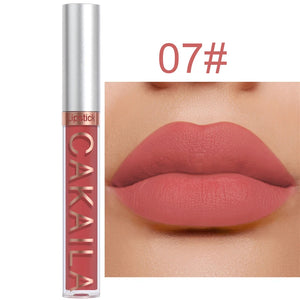 Dark Red Matte Lip Gloss 18 Color Velvet Lip Glaze LongLasting Waterproof Liquid Lipstick Natural Makeup Sexy for Women Lip Tint