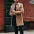MRMT 2025 Brand New Men's Coat British Mid-Length Men Long-Sleeve Woolen Coat Casual Business Man Windbreak Woolen Coats Outwear