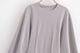 HH Women's 2-Piece Set Fashion Slimming Double-Sided Fabric Round Neck Long-Sleeve Top+Elegant Stretch Casual Wide Leg Pants