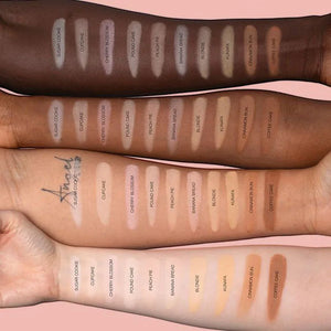 New Huda Beauty Flawless Liquid Foundation powder Lasting No Shedding Makeup Control Oil Locking Moisture Create Zero Pore Base