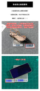 Summer high-heeled women's sandals Fashion brand design pointed rivet red casual shoes Large size 41-43