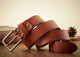 3.8CM Real Genuine Leather For Men High Quality Cowskin Casual Jeans Belts Business Cowboy Waistband Male Fashion Designer Belt