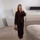 Casual Simple Loose Sweater Trousers Set Solid Color Retro Versatile Comfortable Streetwear Top Pants Commuting Women's Outfit