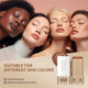 2PCS Foundation Stick Beauty Balm Serum Boosted Skin Tint, Solid Tinted Moisturizing Serum Contour Stick Foundation Face Stick f