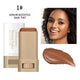 2PCS Foundation Stick Beauty Balm Serum Boosted Skin Tint, Solid Tinted Moisturizing Serum Contour Stick Foundation Face Stick f