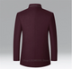 Autumn/Winter Woolen Coat British Style Solid Mid-Length Men Wool Woolen Jacket Men Coat Business Overcoat Male