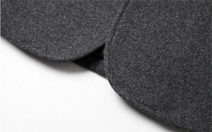 Autumn/Winter Woolen Coat British Style Solid Mid-Length Men Wool Woolen Jacket Men Coat Business Overcoat Male