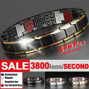 Charm bracelet Health Energy Bangle Arthritis Twisted Magnetic Exquisite Bracelet Male Gift Power Therapy Magnets Men Bracelet