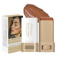2PCS Foundation Stick Beauty Balm Serum Boosted Skin Tint, Solid Tinted Moisturizing Serum Contour Stick Foundation Face Stick f