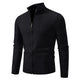 Animal Game Men's Knit Zipper SweaterCoats Slim Fit Sweaters Stand Collar Fall Winter Cardigan Sweater Jumper Warm Streetwear